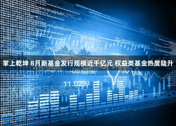 掌上乾坤 8月新基金发行规模近千亿元 权益类基金热度陡升